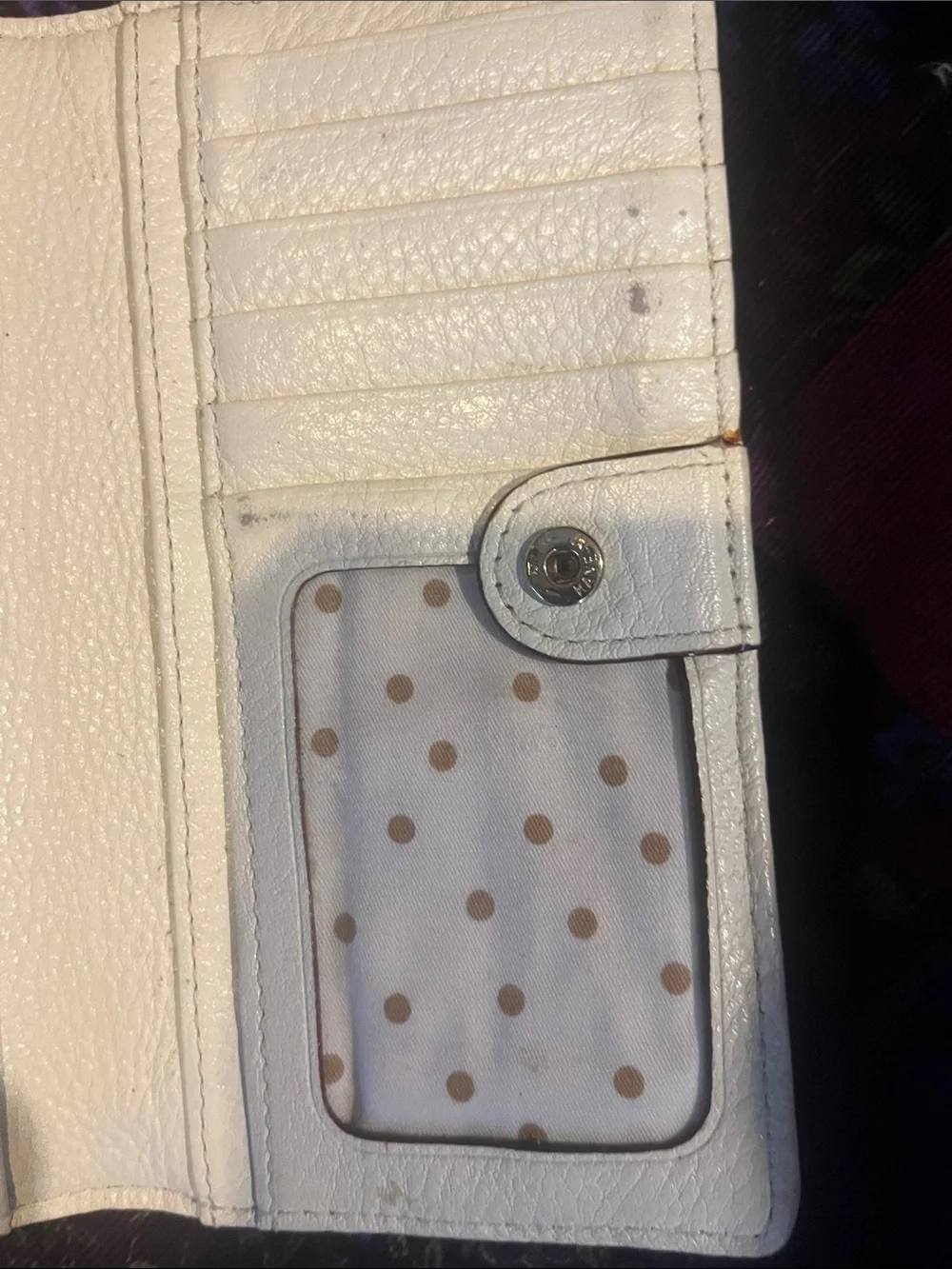 kate spade pink zip-around wallet